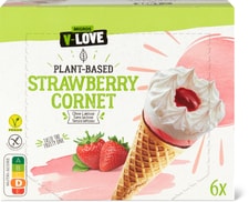 V-Love Cornet Fraise
