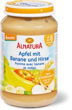 Alnatura Pomme avec banan et millet