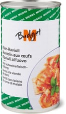 M-Budget Ravioli aux oeufs
