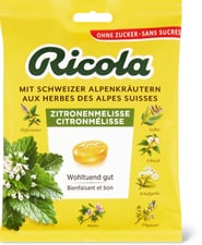 Ricola citron mélisse sans sucre