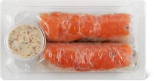 Rouleaux d'été au saumon