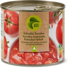 Migros Bio Tomates pelées hachées