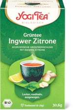 Yogi Tea Bio thé vert gingembre citr.