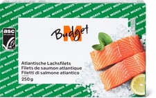 M-Budget ASC Filets de saumon atlantique
