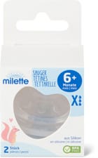 Milette Tétine variable 6+ m.