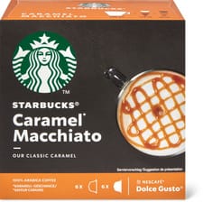 Starbucks Dolce Gus. Caramel macchia. 12c