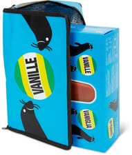 Seehund-Family Crème glacée Vanille avec sac isotherme