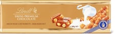 Lindt Plaque de chocolat Swiss Premium lait-noisette