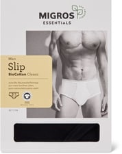 Men's Slip Cotton (Farbe: black, Grösse: S)