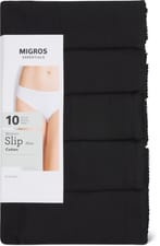 Slip Mini Conf. da 10 (Colore: nero, Taglie: XXL)