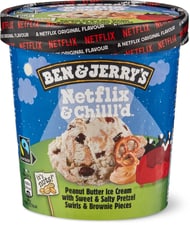 Ben & Jerry's Fairtrade Glace en bac Netflix and chill'd