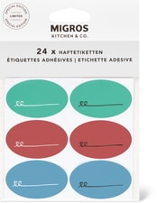 Étiquettes ovales