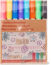 Marqueurs contour