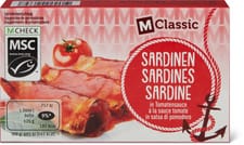 M-Classic MSC sardines à sauce tomate