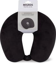 Nackenkissen (Farbe: schwarz, Grösse: one Size)