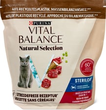 Vital Balance Sterilcat Natural Selection rich in beef