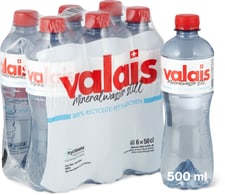 Valais Eau minérale non gazeuse