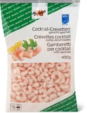 M-Budget MSC Crevettes cocktail cuites, décortiquées