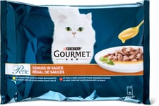 Gourmet Perle Mini Fillets in Gravy With Beef & Chicken
