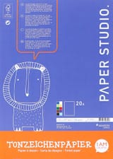 Papier à dessin de couleur, A4