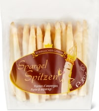 Pointes asperges blanches
