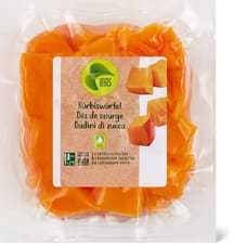Migros Bio courge en cubes