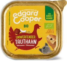Edgard & Cooper Adult Bio Patée Savoureuse dinde noix de coco et graines de chia