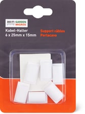 Cable Clip 1C White