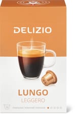 Delizio Capsules de café Lungo Leggero 12 capsules