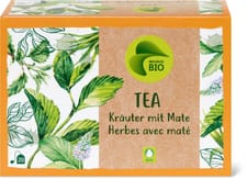 Bio Infusion aux herbes avec maté