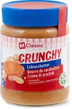 M-Classic Beurre de cacahuètes Crunchy