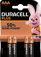Duracell Plus Power AAA / LR03 4 pièces pile