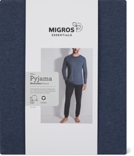 Men's Pyjama Bio (Farbe: blue, Grösse: M)