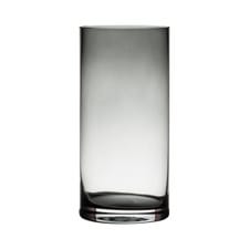 Cylindrique (Couleur: Gris foncé, Dimensions: ø: 12.0 cm x H: 25.0 cm)
