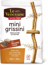 Mini grissini con sesamo e chia