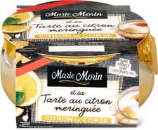 Marie Morin tarte au citron