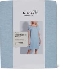 Lady's night shirt (Farbe: blue, Grösse: XL)