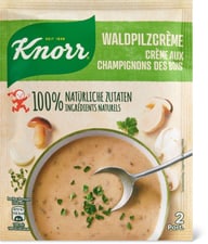 Knorr Crème aux champignons des bois 100% ingrédients naturels