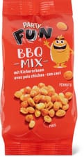 Party mixe bbq avec pois chiches