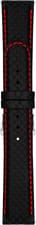 Bracelet de montre Drive 22 black/red (Taille / Couleur: black/red 22)