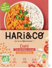 Hari&Co dahl de lentilles corail