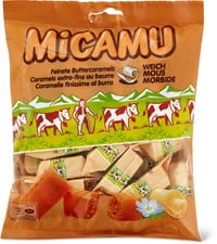 Micamu Caramels extra-fins au beurre mous