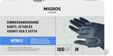 MCLEAN gants jetables nitrile M