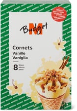 M-Budget cornets vanille
