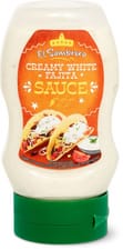 El Sombrero creamy White fajita sauce