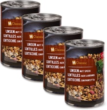 M-Classic Lentilles aux lardons