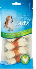 Max Os noué à mastiquer au poulet