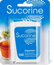 Sucorine édulcorante a base de aspartame