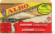 Albo sardines à l'huile d'olive