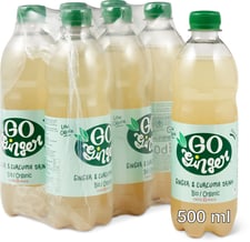 GoGinger Bio Boisson à base de gingembre et curcuma
